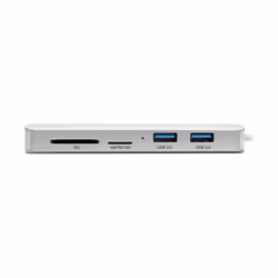 Tripp Lite U442-DOCK11-S replicatore di porte e docking station per laptop USB 3.2 Gen 2 (3.1 Gen 2) Type-C Argento - Vista aggiuntiva 5
