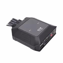 Tripp Lite B032-DPUA2 switch per keyboard-video-mouse (kvm) Nero - Vista aggiuntiva 4
