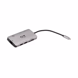 Tripp Lite U442-DOCK5-GY replicatore di porte e docking station per laptop Cablato USB 3.2 Gen 1 (3.1 Gen 1) Type-C Grigio - Vista aggiuntiva 5