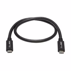 Tripp Lite U420-20N-G2-5A cavo USB USB 3.2 Gen 2 (3.1 Gen 2) 0,5 m USB C Nero