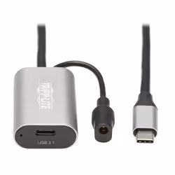 Tripp Lite U330-05M-C2C, 5 m, USB C, USB C, USB 3.2 Gen 1 (3.1 Gen 1), Nero, Grigio