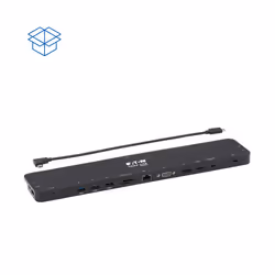 Tripp Lite U442-DOCK7D-B replicatore di porte e docking station per laptop Cablato USB 3.2 Gen 1 (3.1 Gen 1) Type-C Nero - Vista aggiuntiva 8