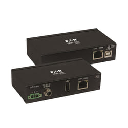 Tripp Lite B203-101-IND-ER moltiplicatore di rete Ricevitore e trasmettitore di rete Nero