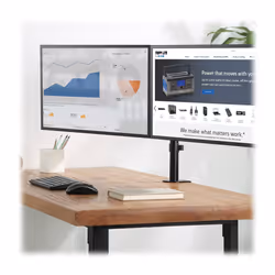Tripp Lite DDR1327SDFC-1 Supporti a parete per TV 68,6 cm (27") Scrivania Nero