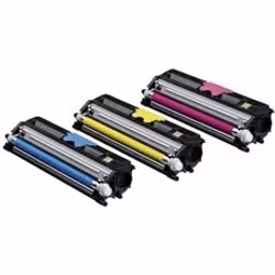 Konica Minolta Toner Value Kit, 2500 pagine, Ciano, Magenta, Giallo