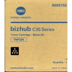 Konica Minolta TNP22K cartuccia toner 1 pz Originale Nero