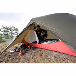 MSR Hubba Hubba Bikepack 2 persona(e) Verde, Rosso, Bianco Tenda canadese - Vista aggiuntiva 8