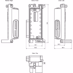 Siemens 6ES7141-4BH00-0AA0 modulo I/O digitale e analogico - Vista aggiuntiva 3