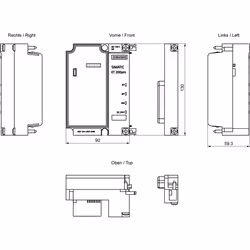Siemens 6ES7154-1AA01-0AB0 modulo I/O digitale e analogico - Vista aggiuntiva 3