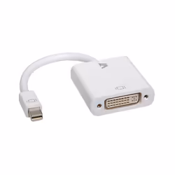 V7 CBL-MD1WHT-5N, 0,17 m, mini Display Port, DVI, Maschio, Femmina, Bianco