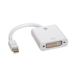 V7 CBL-MD1WHT-5N cavo e adattatore video 0,17 m mini Display Port DVI Bianco