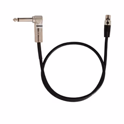 Shure WA304, 6.35mm, Maschio, Femmina, 0,6 m, Nero