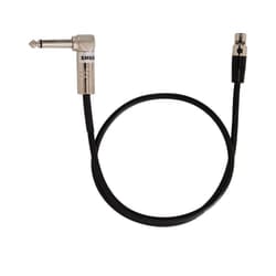 Shure WA304 cavo audio 0,6 m 6.35mm Nero