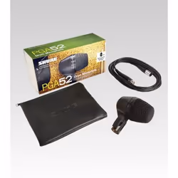 Shure PGA52-XLR microfono Nero Microfono da studio - Vista aggiuntiva 3