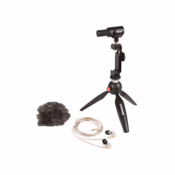 Shure MV88+ SE215-CL Bundle Nero Microfono da intervista