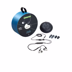 Shure AONIC 215 Auricolare Cablato In-ear Musica e Chiamate Translucent, Bianco - Vista aggiuntiva 4