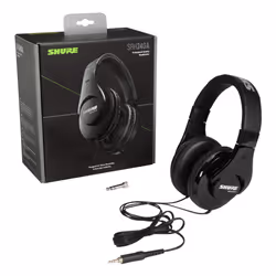 Shure SRH240A Cuffie Cablato A Padiglione MUSICA Nero - Vista aggiuntiva 6