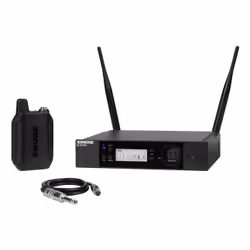 Shure GLXD14R+E-Z4, Microfono Lavalier, Microfono con condensatore, 50 - 20000 Hz, Ricevitore fisso, Metallo, Rimovibile