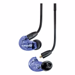 Shure SE215 Auricolare Cablato In-ear Musica e Chiamate Viola