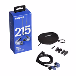 Shure SE215 Auricolare Cablato In-ear Musica e Chiamate Viola
