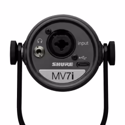 Shure MV7I microfono Nero Microfono da studio - Vista aggiuntiva 4