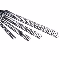 Fellowes 5110401, Bobina a spirale, Nero, Metallo, A4, 5:1, 1,2 cm