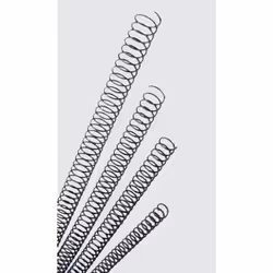 Fellowes 5111101, Bobina a spirale, Nero, 220 fogli, A4, 5:1, 50 pz