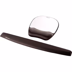 Fellowes 9175801 tappetino per mouse Nero, Argento - Vista aggiuntiva 4