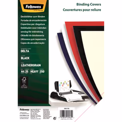 Fellowes 5373802, A4, Carta, Nero, 1 mm, 298 mm, 212 mm
