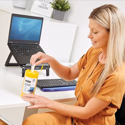 Fellowes 9971509 kit per la pulizia LCD/TFT/Plasma Panni umidi per la pulizia dell'apparecchiatura - Vista aggiuntiva 2