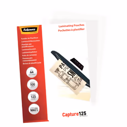 Fellowes 5328502 pellicola per plastificatrice A4 100 pz