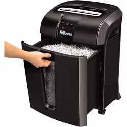 Fellowes 73Ci distruggi documenti Triturazione incrociata 23 cm Nero - Vista aggiuntiva 4