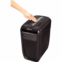 Fellowes 60Cs distruggi documenti Triturazione incrociata 72 dB 23 cm Nero - Vista aggiuntiva 4