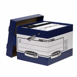 Fellowes 0038801 scatola per la conservazione di documenti Carta Blu