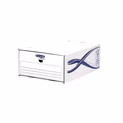 Fellowes 4461104 pacco Scatola da imballaggio Blu, Bianco