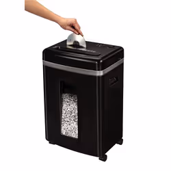 Fellowes Powershred 450M distruggi documenti Taglio a frammenti Nero - Vista aggiuntiva 5