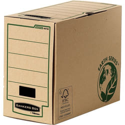 Fellowes 4473202 scatola per la conservazione di documenti Carta Marrone, Verde
