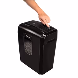 Fellowes 8Cd distruggi documenti Triturazione incrociata 22 cm Nero - Vista aggiuntiva 4