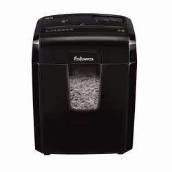 Fellowes 8Cd distruggi documenti Triturazione incrociata 22 cm Nero - Vista aggiuntiva 5