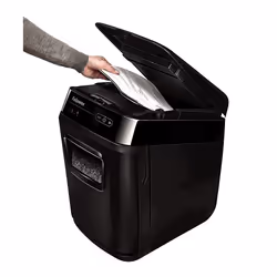 Fellowes AutoMax 200M distruggi documenti Taglio a frammenti Nero - Vista aggiuntiva 4