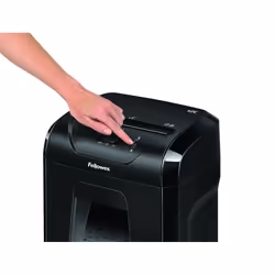 Fellowes Powershred 12C distruggi documenti Triturazione incrociata 22,5 cm Nero - Vista aggiuntiva 4