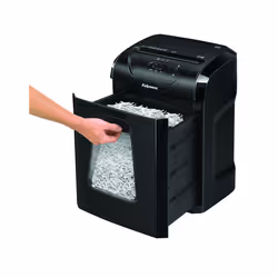 Fellowes Powershred 12C distruggi documenti Triturazione incrociata 22,5 cm Nero - Vista aggiuntiva 6