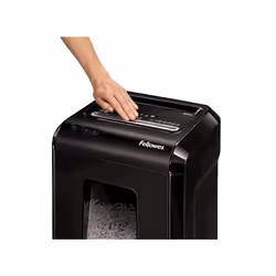 Fellowes Powershred 92Cs distruggi documenti Taglio a striscia Nero - Vista aggiuntiva 4