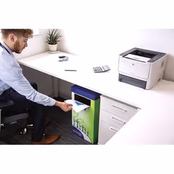 Fellowes 8049202 bidone per la spazzatura 69 L Rettangolare Carta Multicolore