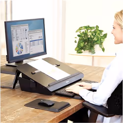 Fellowes Hana porta documenti Acciaio Nero - Vista aggiuntiva 5