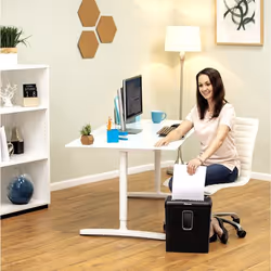Fellowes Powershred P-30C distruggi documenti Triturazione incrociata 22 cm Nero - Vista aggiuntiva 5