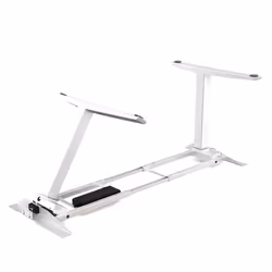 Fellowes Levado 2 gamba/gambe Argento