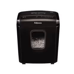 Fellowes Powershred 6M distruggi documenti Taglio a frammenti Nero - Vista aggiuntiva 5