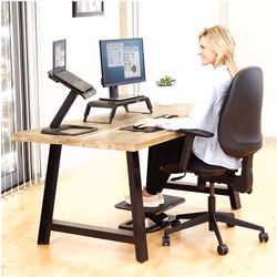 Fellowes 8060501 Supporti a parete per TV Scrivania Nero - Vista aggiuntiva 4
