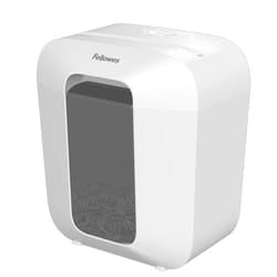 Fellowes LX Series 100109815 distruggi documenti Taglio a striscia Bianco